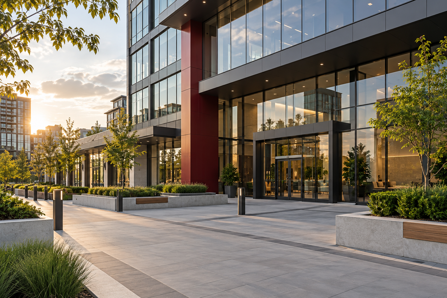Modern Ontario commercial property