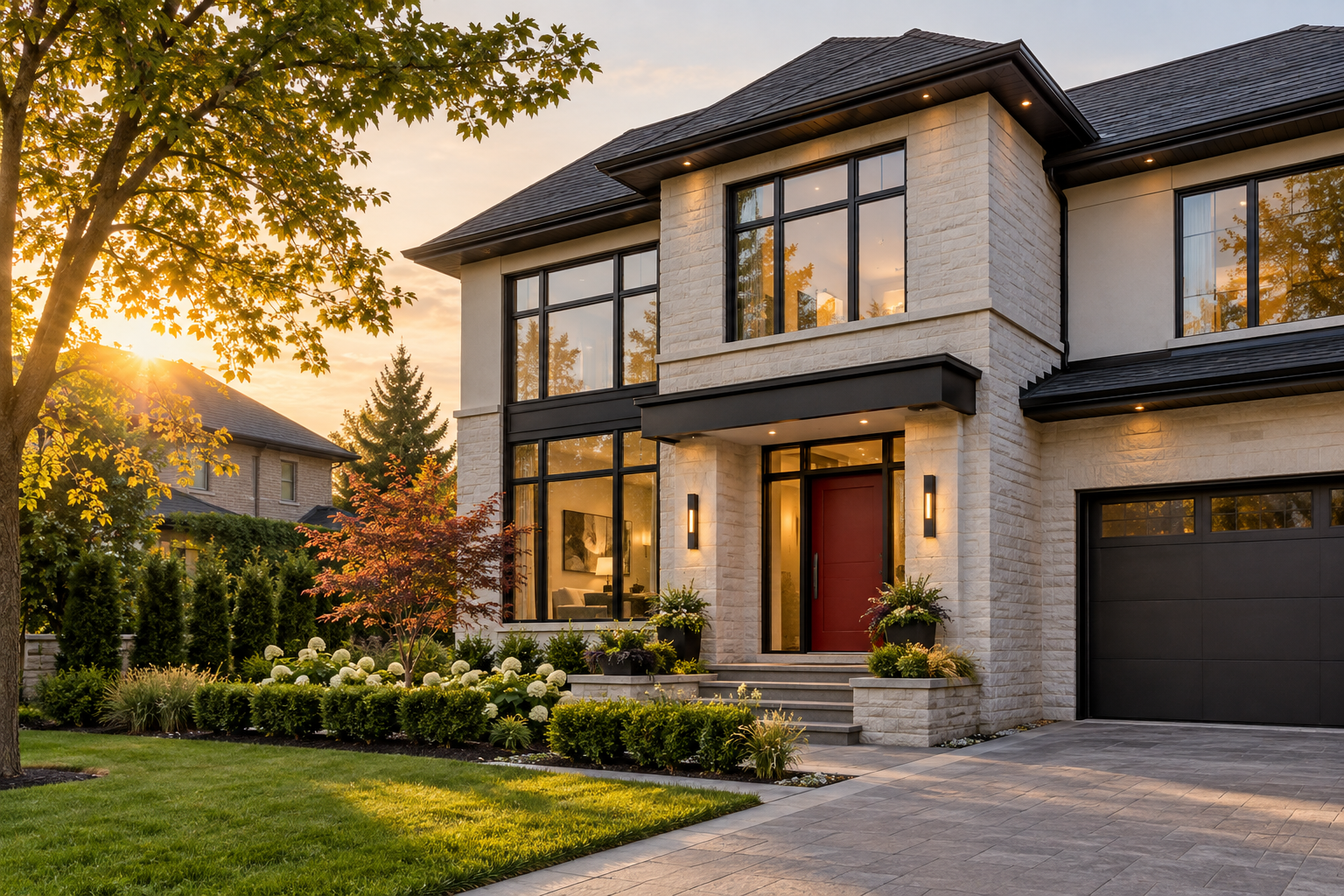 Contemporary Ontario home